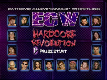 ECW Hardcore Revolution (US) screen shot title